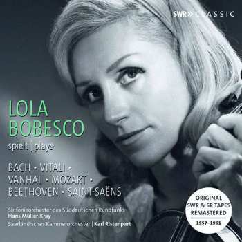 Johann Sebastian Bach: Lola Bobesco - Recordings 1957-1961