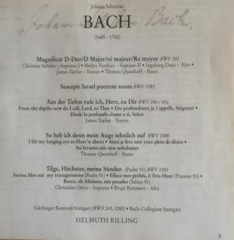 CD Johann Sebastian Bach: Magnificat BWV 243 / Tilge, Höchster, Meine Sünden BWV 1083 380043