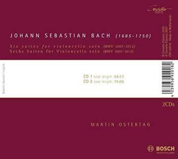 2CD Johann Sebastian Bach: Six Suites For Violoncello Solo 475847