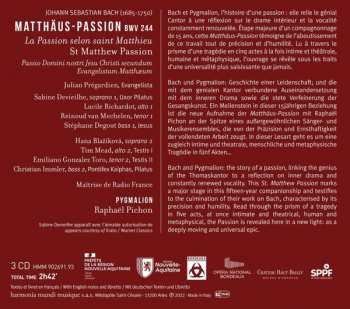 3CD Johann Sebastian Bach: Matthäus-Passion 382888