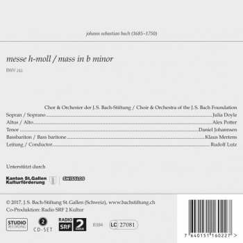 2CD Johann Sebastian Bach: Messe H-Moll 244631