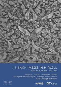 2CD/DVD Johann Sebastian Bach: Messe in H-Moll Mass in B Minor BWV 232 DLX 425951