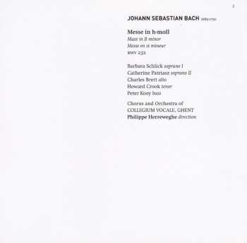 2CD Johann Sebastian Bach: Mass In B Minor 47667