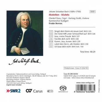 SACD Johann Sebastian Bach: Motetten 311173