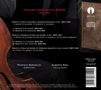 CD Johann Sebastian Bach: Music For Harpsichord & Viola Da Gamba 318081
