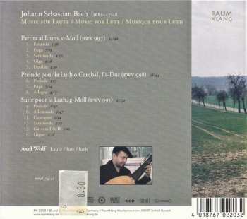 CD Johann Sebastian Bach: Musik Für Laute 329640