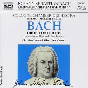 CD Johann Sebastian Bach:  Concertos For Oboe And Oboe D'Amore 348442