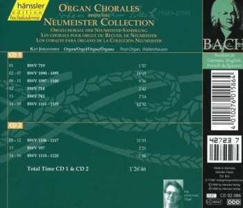 2CD Johann Sebastian Bach: Organ Chorales From The Neumeister Collection = Orgelchoräle Der Neumeister-Sammlung = Les Chorals Pour Orgue Du Recueil De Neumeister 518808