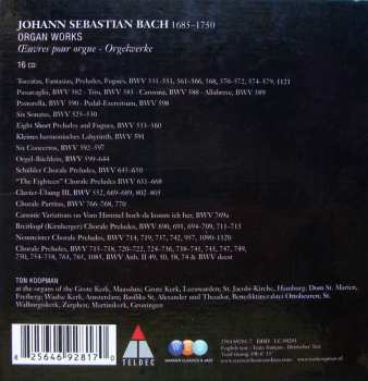 16CD/Box Set Johann Sebastian Bach: Organ Works 47962