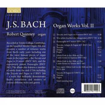 CD Johann Sebastian Bach: Organ Works Vol. II 346936