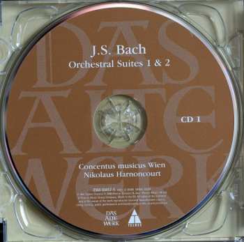 2CD Johann Sebastian Bach: 4 Orchestral Suites 326866