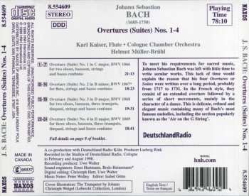 CD Johann Sebastian Bach: Overtures (Suites) Nos. 1-4 245773
