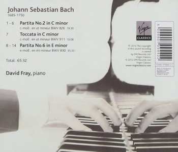 CD Johann Sebastian Bach: Partitas Bwv 826 & 830, Toccata Bwv 911 47412