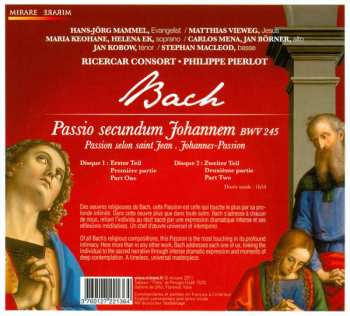 2CD Johann Sebastian Bach: Passio Secundum Johannem - Passion Selon Saint Jean - Johannes-Passion 92671