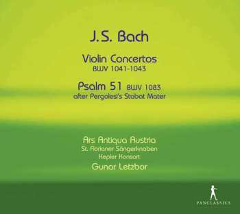 Johann Sebastian Bach: Psalm 51 Bwv 1083 "tilge,höchster,meine Sünden"