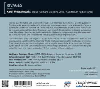 CD Johann Sebastian Bach: Rivages DIGI 314134