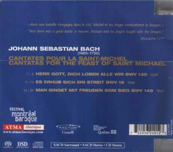 SACD Johann Sebastian Bach: Saint Michel Cantates 130::19::149 372949