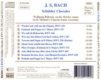CD Johann Sebastian Bach: Schübler Chorales & BWV 537, 538, 572 and 545 237166