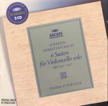 2CD Johann Sebastian Bach: 6 Suiten Für Violoncello Solo BWV 1007–1012 44915