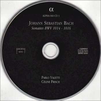 2CD Johann Sebastian Bach: Sei Suonate À Cembalo Certato È Violino Solo 318473