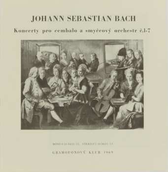 3LP/Box Set Johann Sebastian Bach: Cembalové Koncerty Č. 1-7 (2xLP + BOX + BOOKLET) 374407