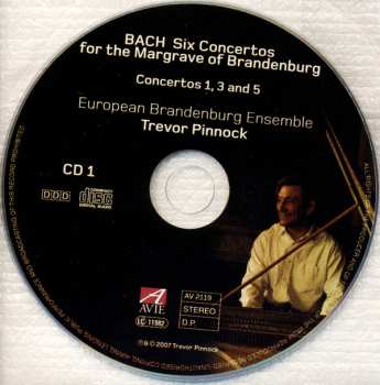 2CD Johann Sebastian Bach: Six Concertos For The Margrave Of Brandenburg 176826