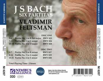 2CD Johann Sebastian Bach: Six Partitas 307821