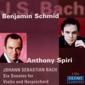 Johann Sebastian Bach: Six Sonatas For Violin And Harpsichord