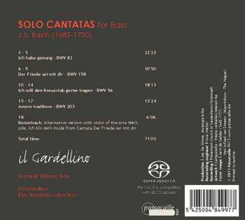 SACD Johann Sebastian Bach: Solo Cantatas BWV 82, 158, 56, 203 433687