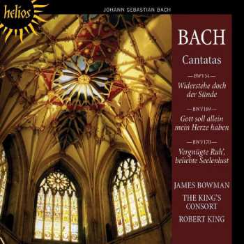 Album Johann Sebastian Bach: Solo Cantatas BWV54, BWV169, BWV 170
