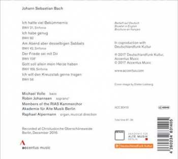 CD Johann Sebastian Bach: Solo Cantatas For Bass 294194