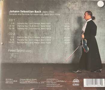 2CD Johann Sebastian Bach: Sonatas And Partitas For Solo Violin BWV 1001-1006 387149