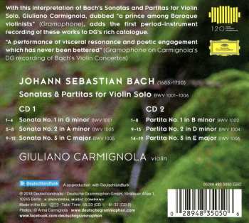 2CD Johann Sebastian Bach: Sonatas & Partitas BWV 1001–1006 DIGI 3319