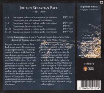 CD Johann Sebastian Bach: Sonate À Cembalo È Viola Da Gamba 288902