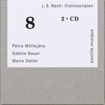 2CD Johann Sebastian Bach: Sonaten Für Violine & Cembalo Bwv 1014-1019,1021,1023 302043
