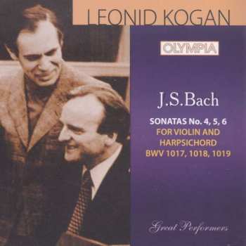 Album Johann Sebastian Bach: Sonaten Für Violine & Cembalo Bwv 1017-1019
