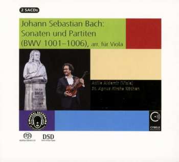 2SACD Johann Sebastian Bach: Sonaten Und Partiten (BWV 1001-1006), Arr. Für Viola 446048