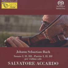 CD/SACD Johann Sebastian Bach: Sonaten & Partiten Für Violine Bwv 1001-1006 288817