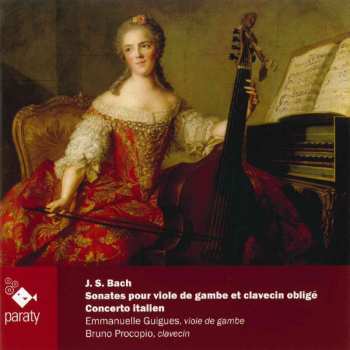 CD Johann Sebastian Bach: Sonates Pour Viole De Gambe Et Clavecin Obligé 539577