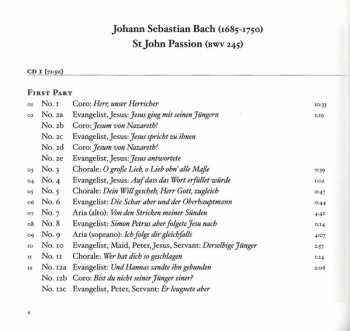 2CD Johann Sebastian Bach: St John Passion, BWV 245 155078