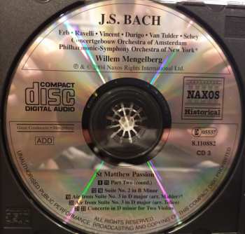 3CD/Box Set Johann Sebastian Bach: St Matthew Passion 187299