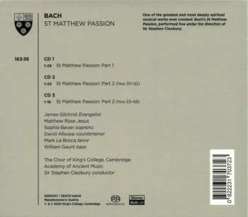 Box Set/3SACD Johann Sebastian Bach: St Matthew Passion 185873