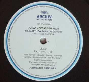 3LP Johann Sebastian Bach: St. Matthew Passion = Matthäus-Passion = Passion Selon St Matthieu 452839