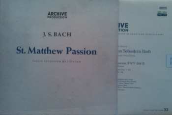 Album Johann Sebastian Bach: St. Matthew Passion (Passio Secundum Matthæum)