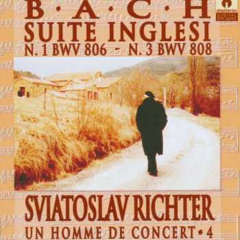 Album Johann Sebastian Bach: Suite Inglesi N. 1 BWV 806 / N. 3 BWV 808