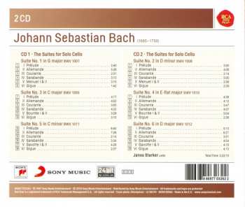 2CD Johann Sebastian Bach: The Suites For Solo Cello 298068