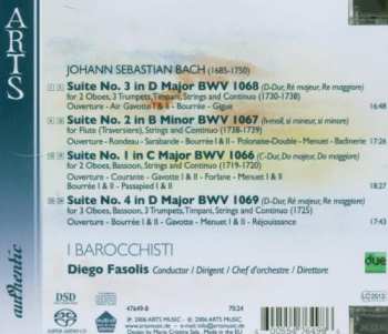 SACD Johann Sebastian Bach: Suites Nos. 1-4 Bwv 1066-1069 112980