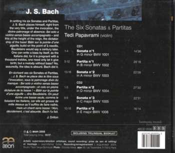 2CD Johann Sebastian Bach: The Six Sonatas & Partitas 524118