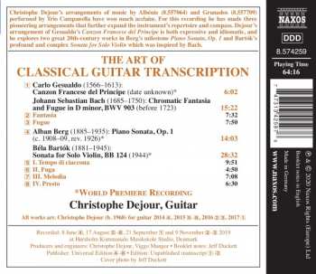 CD Johann Sebastian Bach: The Art Of Classical Guitar Transcription 235440