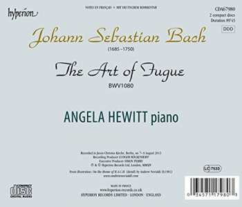 2CD Johann Sebastian Bach: The Art Of  Fugue 155802